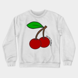 Cherry Crewneck Sweatshirt